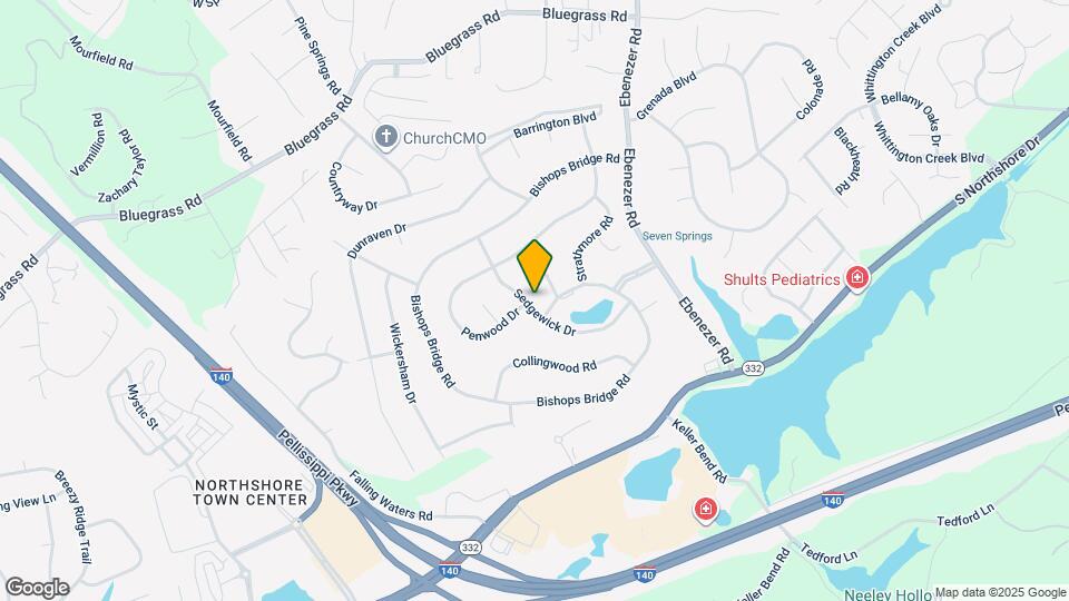 1812 Sedgewick Dr Map and Location Details