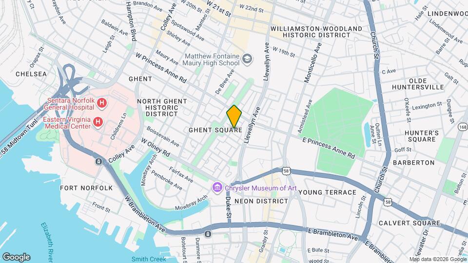 348 Llewellyn Mews Map and Location Details