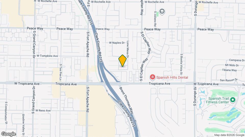 9140 Sapphire Point Ave, Unit 710A Map and Location Details