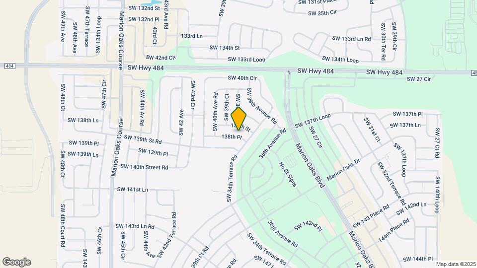3865 SW 138th Pl Map and Location Details