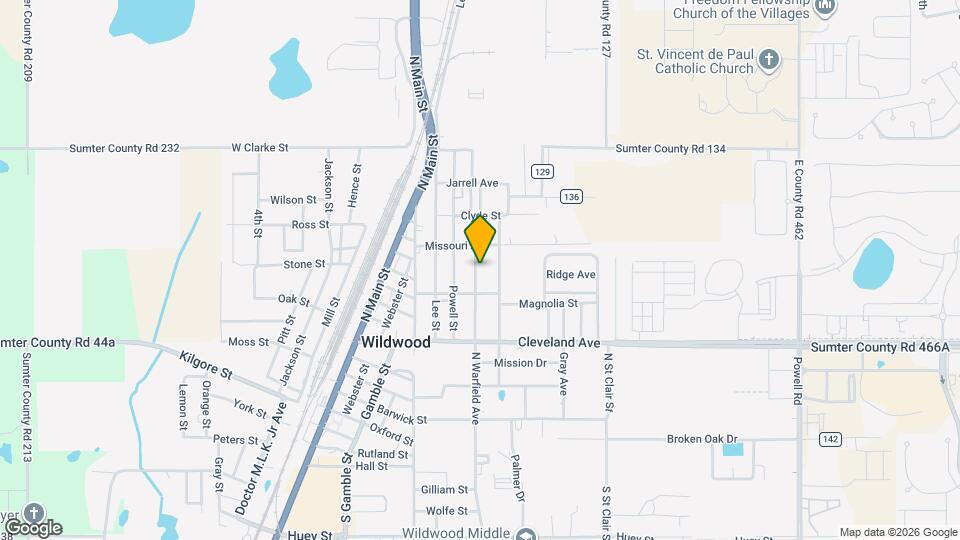 712 N Warfield Ave Mapa y Detalles de la Ubicación