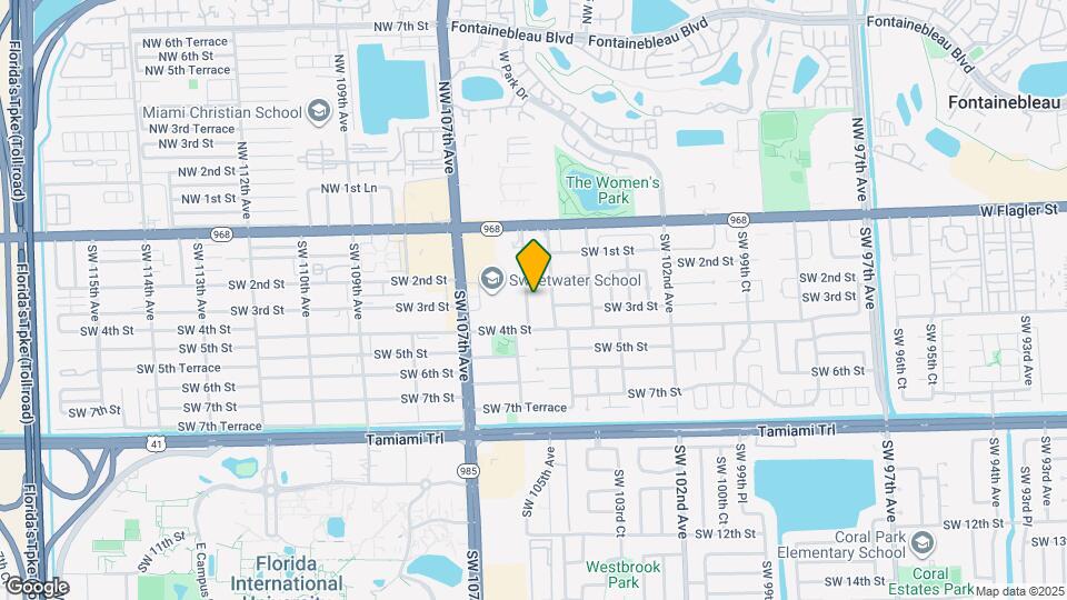 245 SW 105th Pl Map and Location Details