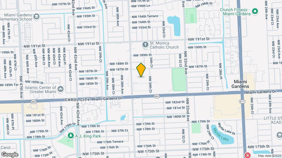 Miami Gardens Apartments Mapa y Detalles de la Ubicación