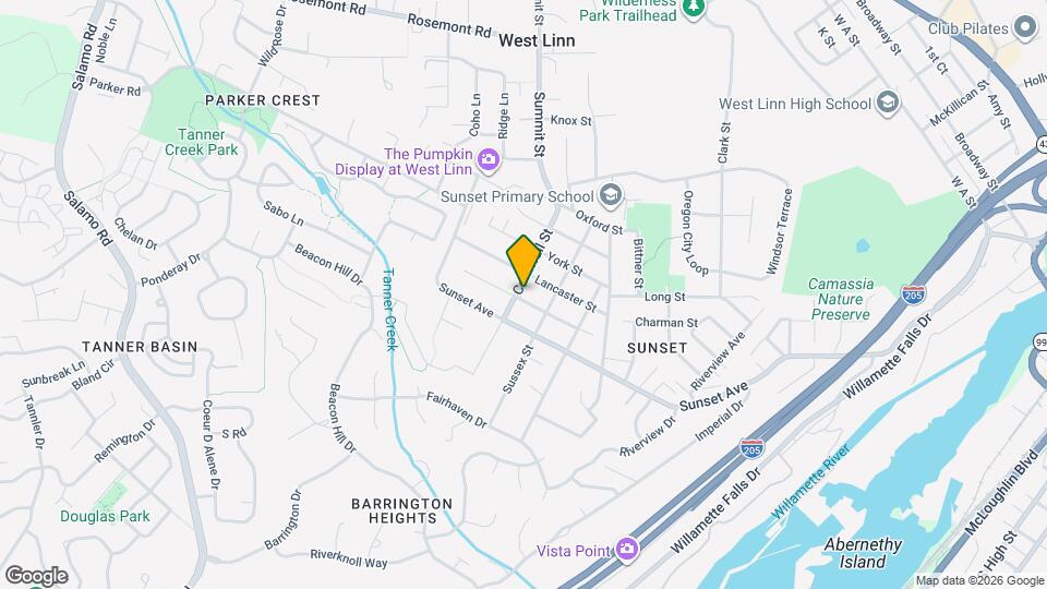 4417 Cornwall St Map and Location Details