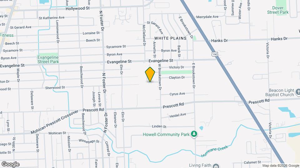 5540 Clayton Ct Map and Location Details