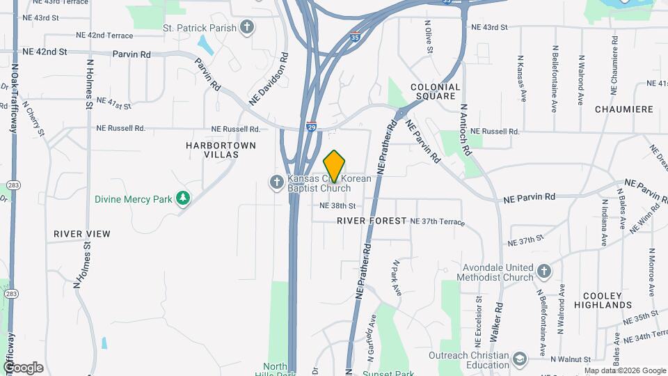 3821 N Michigan Ave Map and Location Details