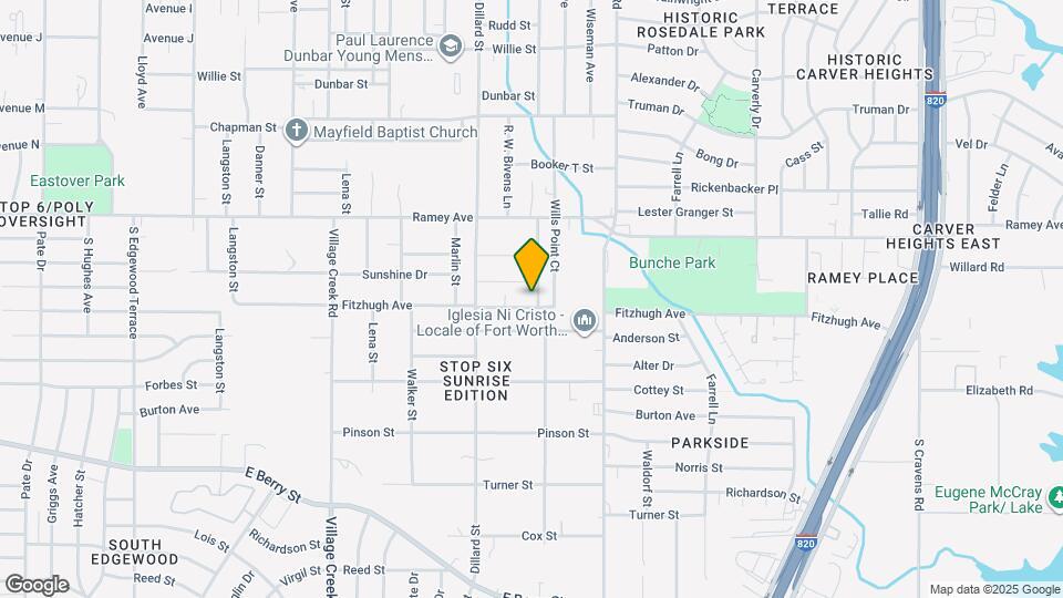 2518 Birdell St Map and Location Details