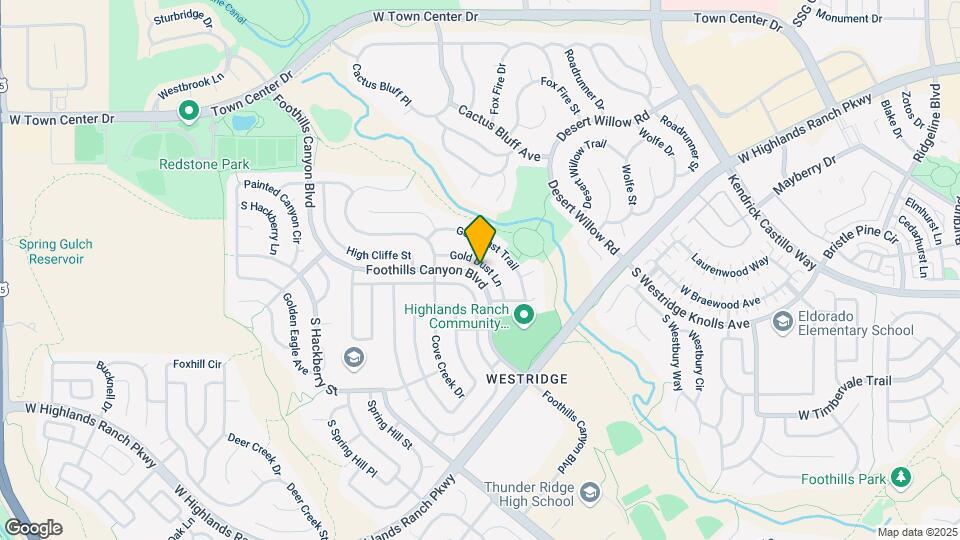2226 Gold Dust Ln Map and Location Details