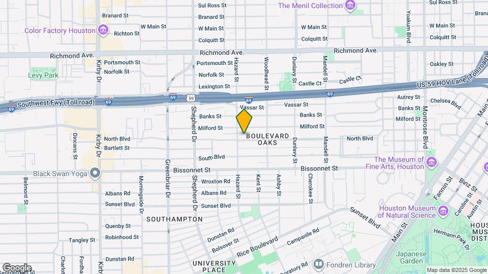 1928 North Blvd Map and Location Details