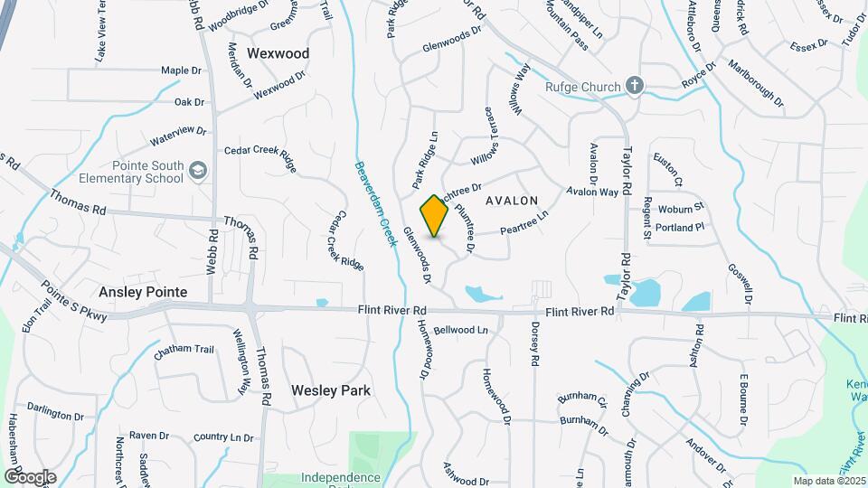 313 Peachtree Dr Map and Location Details
