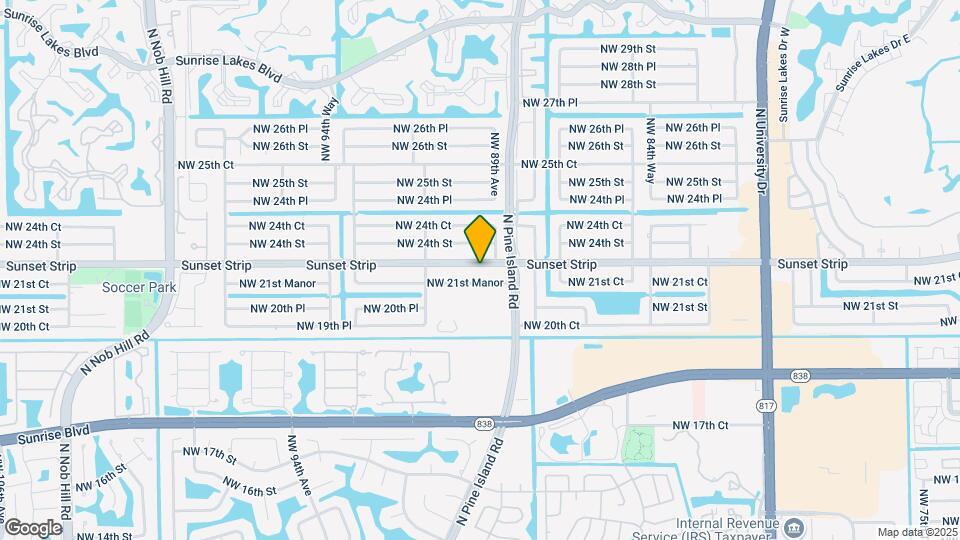 8960 Sunset Strip Map and Location Details
