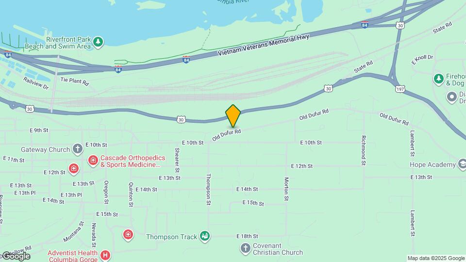 2443 Old Dufur Rd Map and Location Details