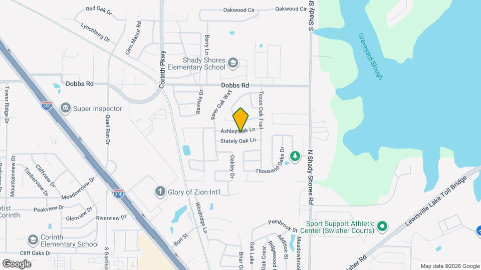 326 Ashley Oak Ln Map and Location Details