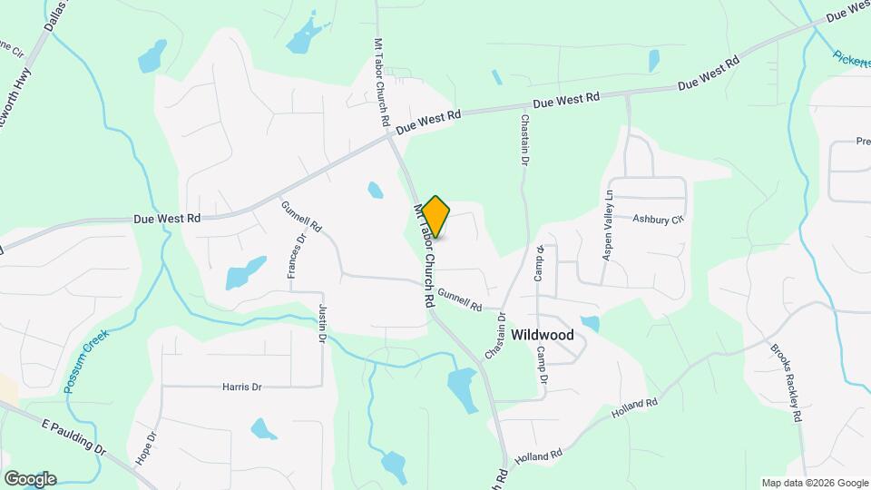 244 Chastain Way Map and Location Details