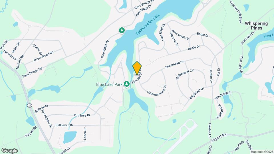 126 Pine Ridge Dr Map and Location Details