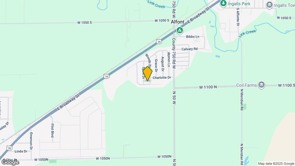 10955 Woods Dr Map and Location Details