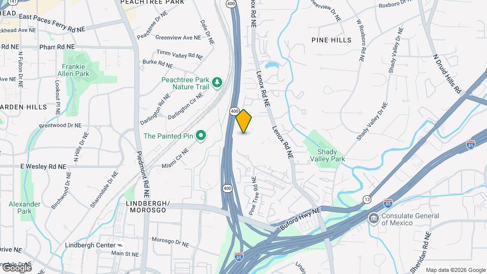 3101 Pine Heights Dr NE Map and Location Details