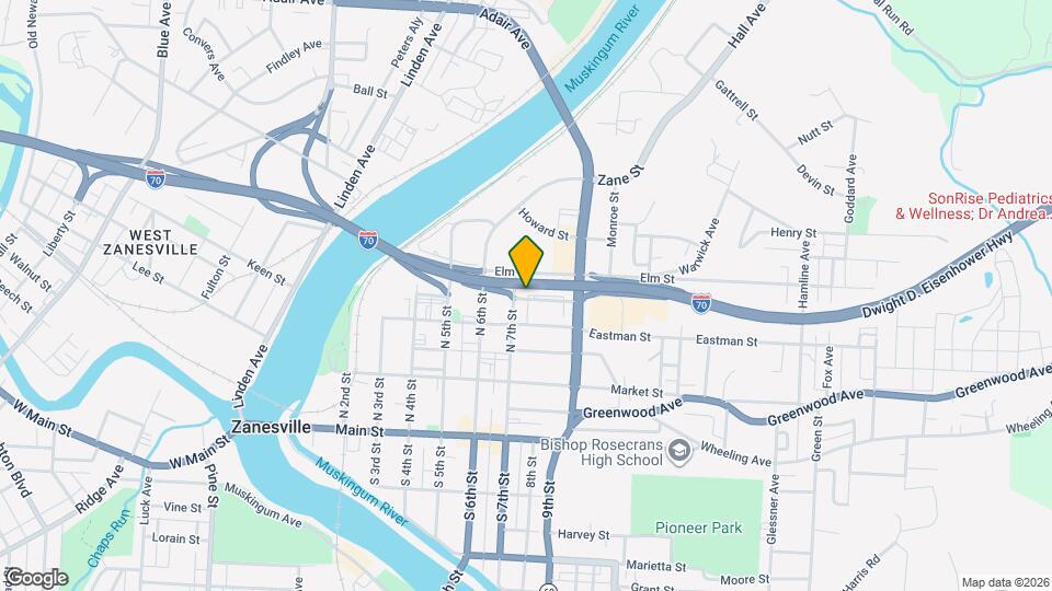 715 Elberon Ave Map and Location Details