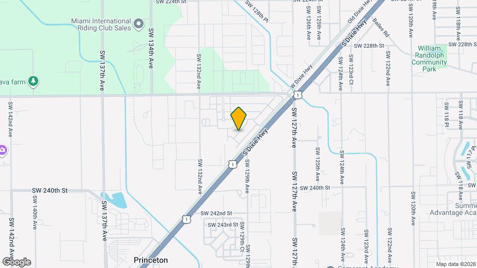 23503 SW 129th Ave Map and Location Details