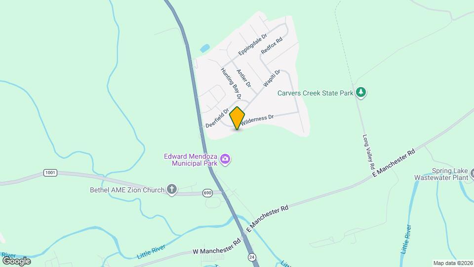 1233 Wilderness Dr Map and Location Details