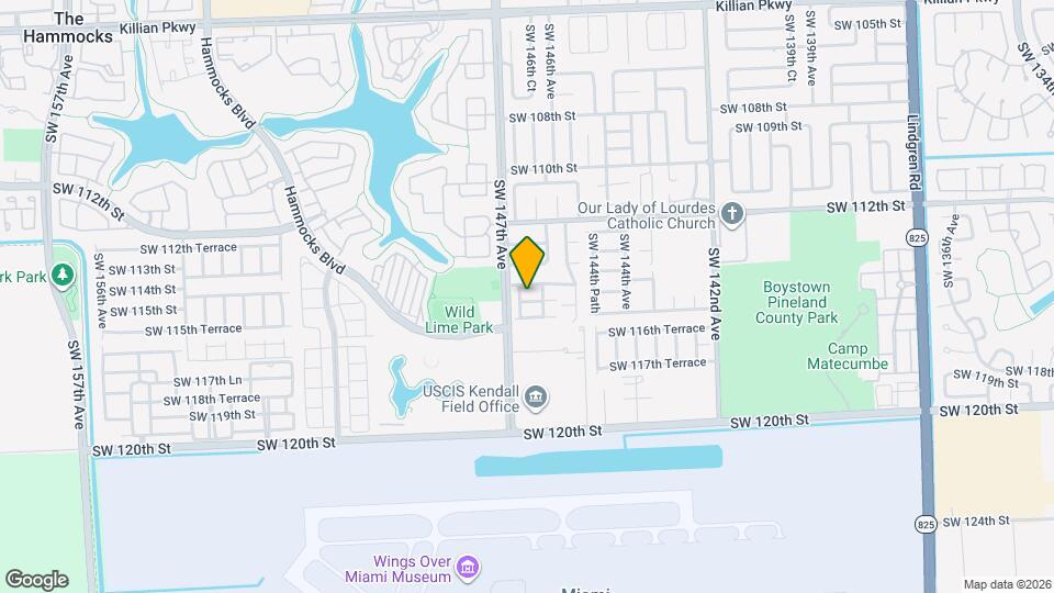 14653 SW 115th St Map and Location Details