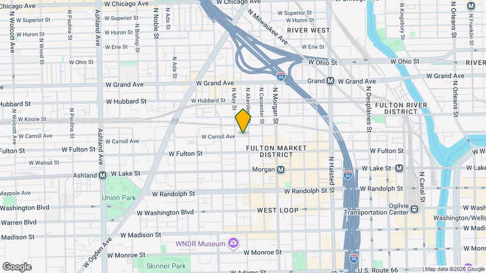 1104 W Lake St Mapa y Detalles de la Ubicación