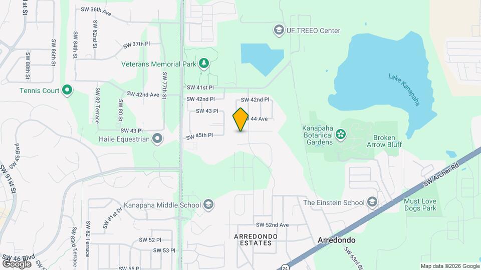 6941 SW 45th Ave Map and Location Details