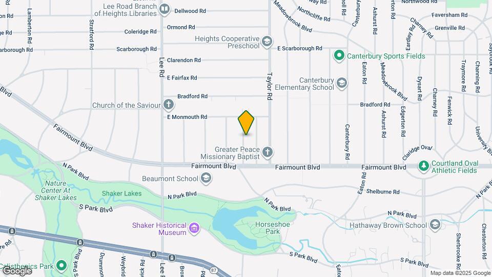 2621 Idlewood Rd Map and Location Details