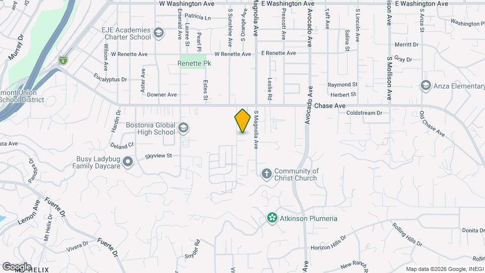 1303 S Orange Ave Map and Location Details