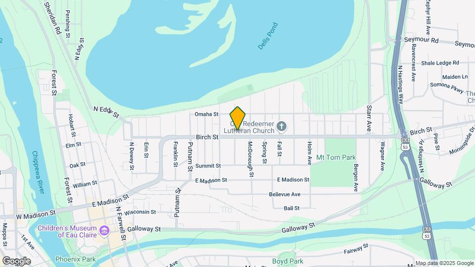 603 Balcom St Map and Location Details
