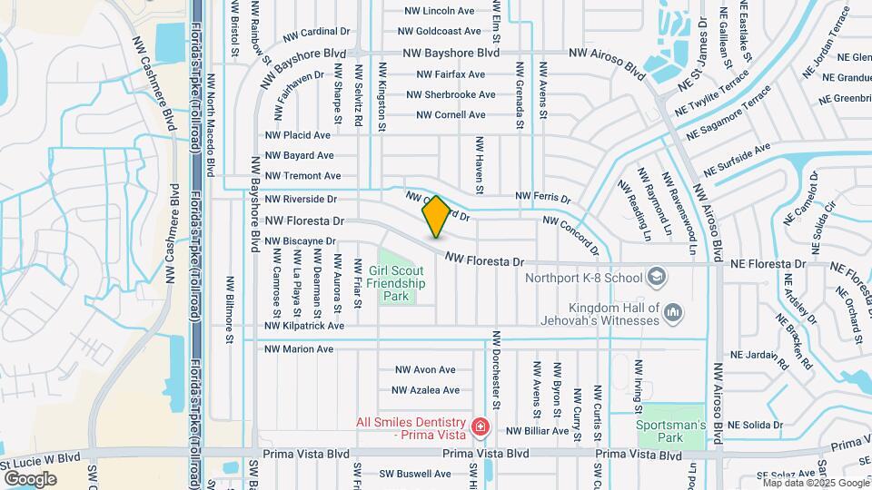 529 NW Floresta Dr Map and Location Details