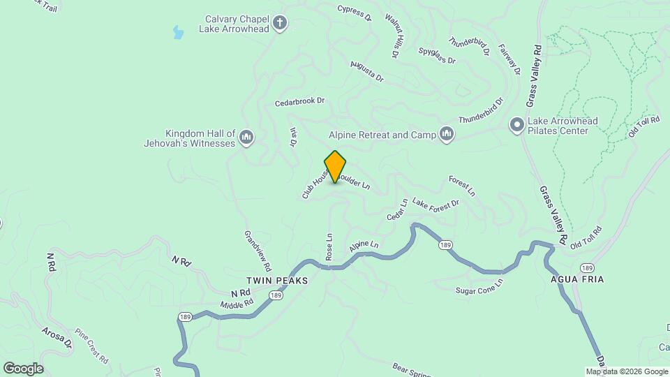 594 Rose Ln Map and Location Details