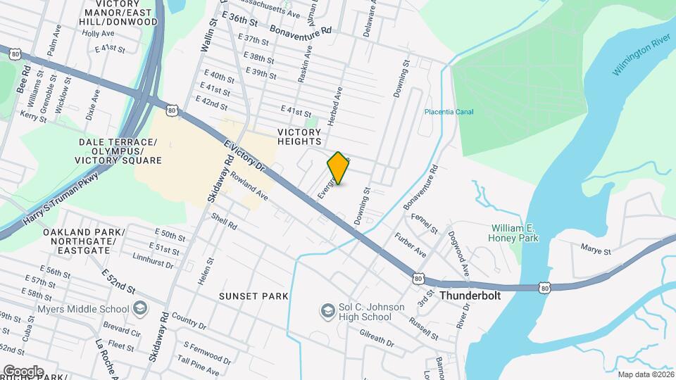 2395 Downing St Map and Location Details