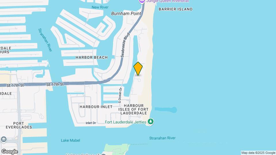 1696 S Ocean Ln Map and Location Details