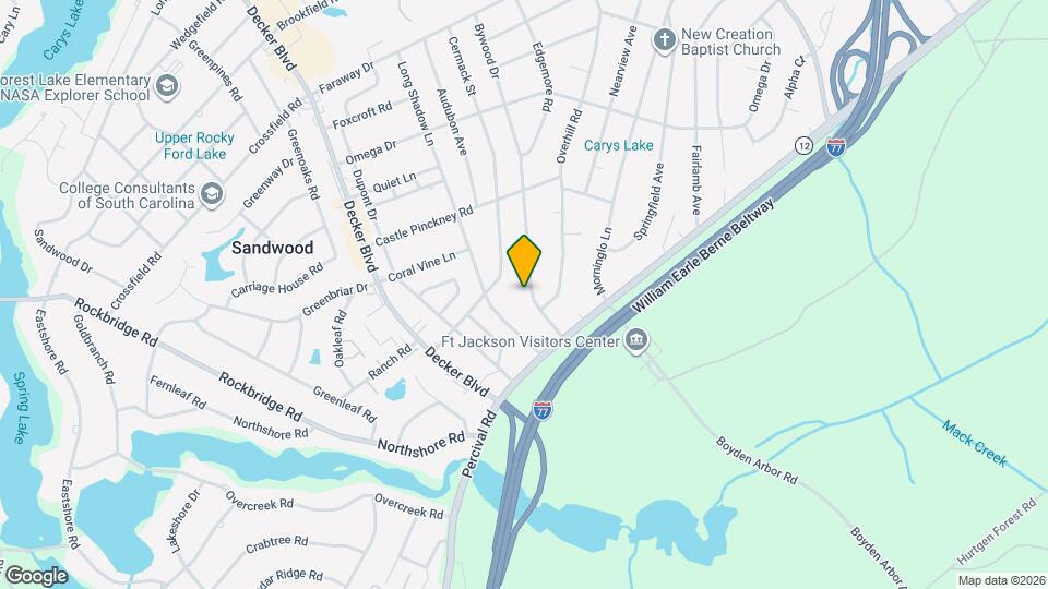 1625 Bywood Dr Map and Location Details