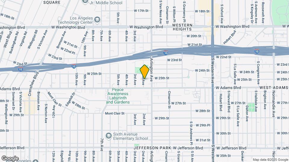 2506 2nd Ave Mapa y Detalles de la Ubicación