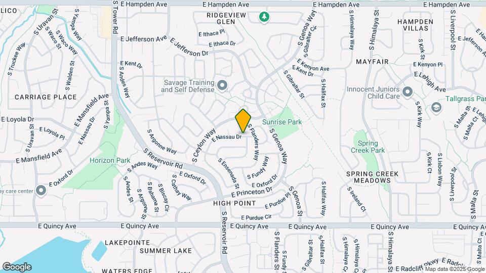 19459 E Nassau Dr Map and Location Details