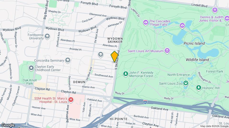 6216 Northwood Ave Map and Location Details