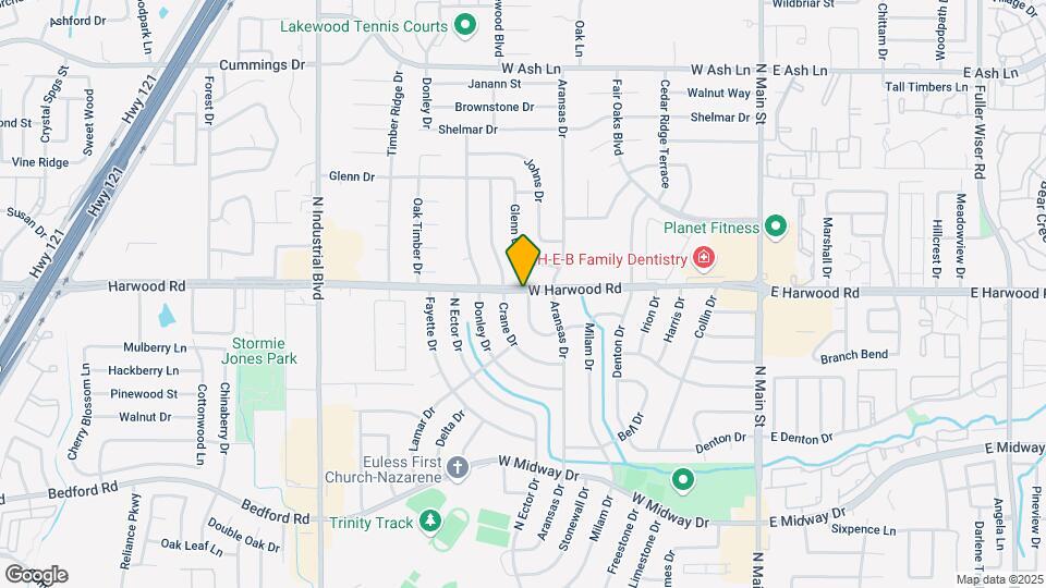 1015 Blanco Dr Map and Location Details