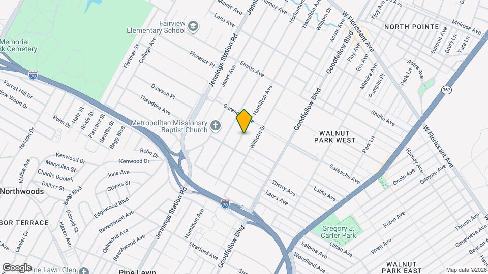 5324 Hamilton Ave Mapa y Detalles de la Ubicación