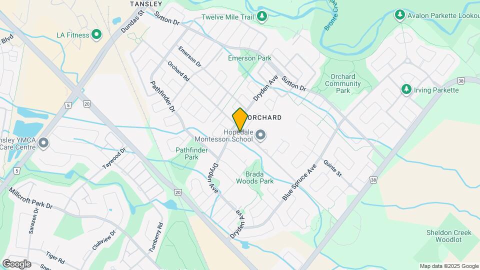 2246 Orchard Rd Map and Location Details