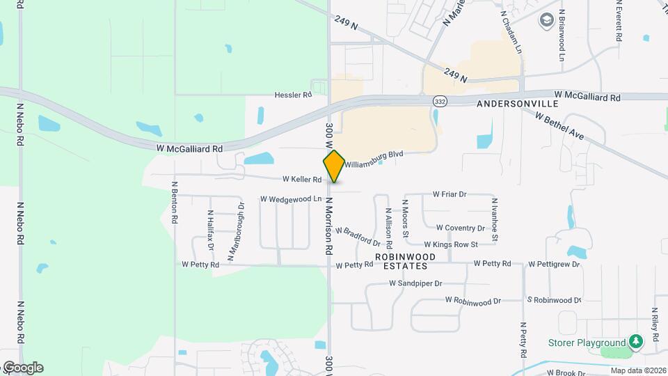 2546 N Morrison Rd Map and Location Details