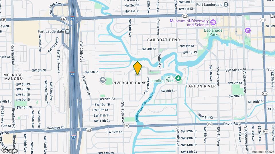 616 SW 14th Ave, Unit 205 Map and Location Details