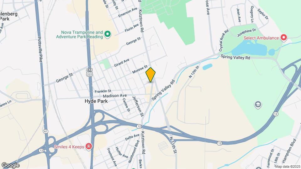 2732 Kutztown Rd Map and Location Details