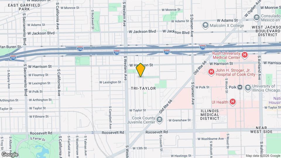 722 S Oakley Blvd, Unit 1 Mapa y Detalles de la Ubicación