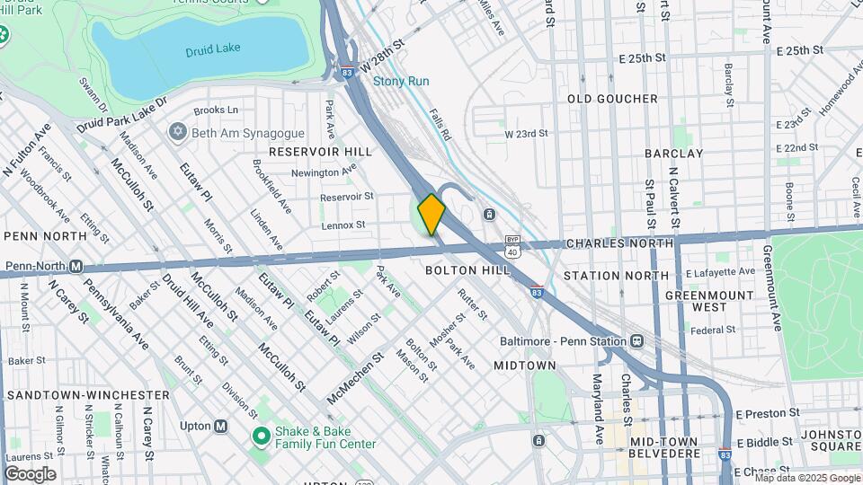 1918 Mount Royal Ter, Unit 3 Mapa y Detalles de la Ubicación