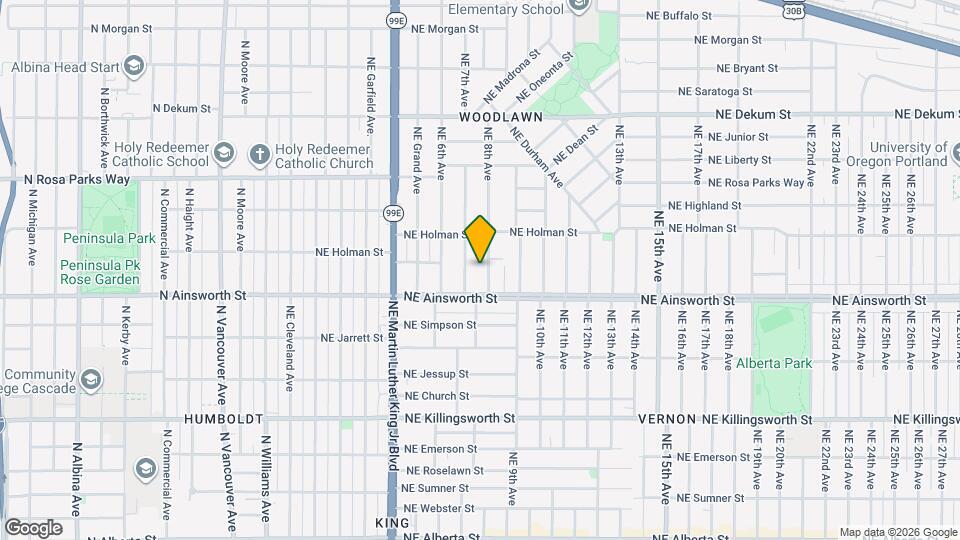 6113 NE 8th Ave Mapa y Detalles de la Ubicación