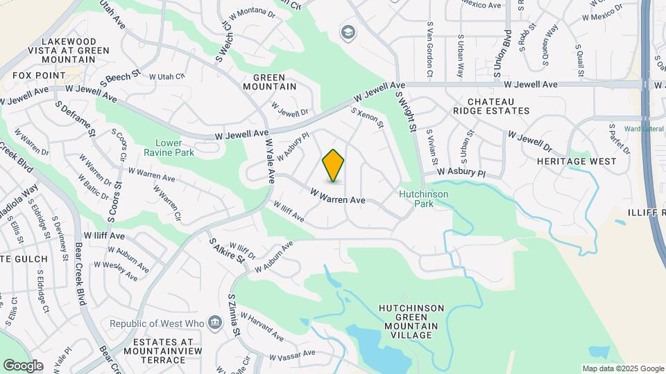 12828 W Adriatic Ave Map and Location Details