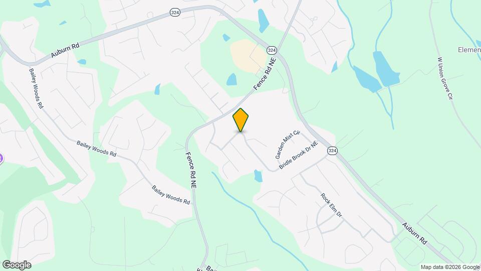 3411 Galloping Bend Way Map and Location Details