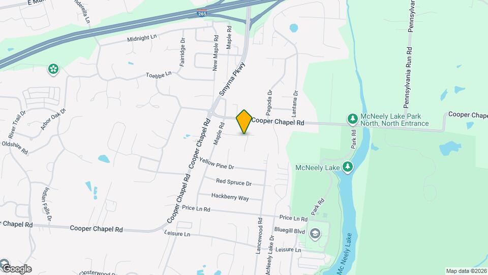 9500 Brady John Ct Map and Location Details